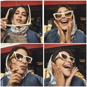 Leïla Bekhti Instagram - Je peux poser comme ça avec @vanityfair mais également comme ça avec MAAAAAAAAAAAAAAAAARC . 
.
Merci pour tous vos messages , vous n’imaginez pas comme ça nous touche (enfin seulement MARC ET MOI, LES AUTRES CANDIDATS SE FICHENT ROYALEMENT DE VOTRE AVIS) non plus sérieusement MERCI du fond de mon âme pour tous vos mots on est trop heureux vous êtes des merveilles . 
.
💘