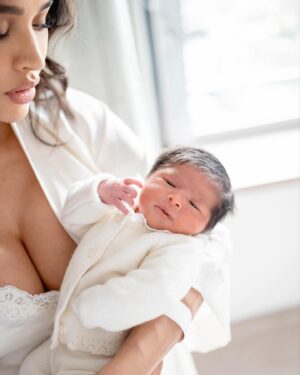 Leïla Ben Khalifa Instagram - On Feb 28/02/2024 my life became the most meaningful as I brought our baby girl Jasmine into this world.  My love for her began when I first found out I was pregnant but when I saw her I never knew a love can be so strong and powerful.  The miracle of life is so complex but yet so simple, full of love and emotions.  Now " being complete “ finally has a meaning. 

#JasmineSapir