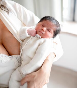 Leïla Ben Khalifa Instagram - On Feb 28/02/2024 my life became the most meaningful as I brought our baby girl Jasmine into this world.  My love for her began when I first found out I was pregnant but when I saw her I never knew a love can be so strong and powerful.  The miracle of life is so complex but yet so simple, full of love and emotions.  Now " being complete “ finally has a meaning. 

#JasmineSapir