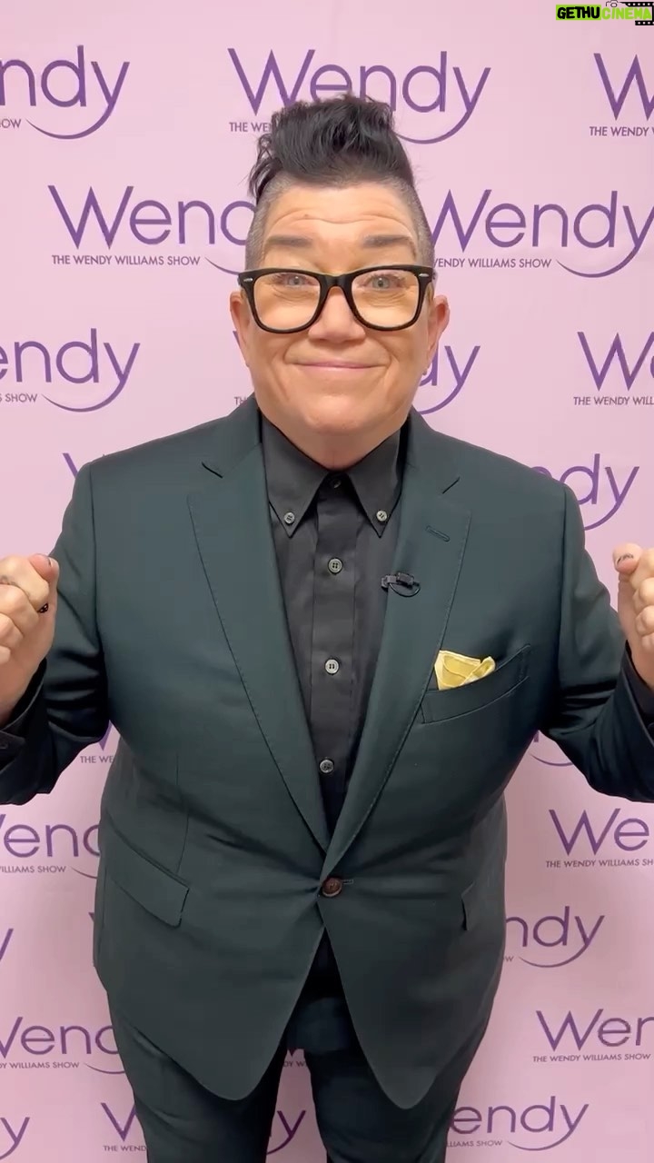 Lea DeLaria Instagram - Catch your favorite butch on @wendyshow this Wednesday 🍾