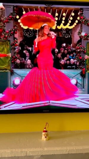 Lea DeLaria Instagram - Queen Mariah 👑 obvs
She is, after all, wearing a tiara. 
OMG the holidaze are upon us 🎄🦃 🕎