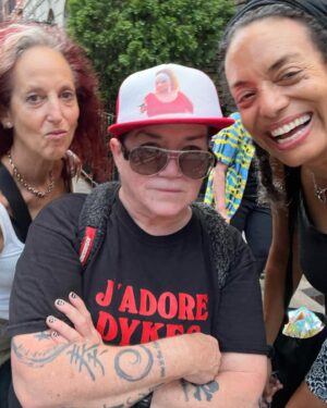 Lea DeLaria Instagram - We’re here. We’re queer. We’re still eating pussy. #fuckyeahNYCPride
