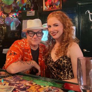 Lea DeLaria Instagram - Best birthday with the best people at my favorite watering hole @cubbyholebar 🎉