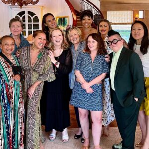 Lea DeLaria Instagram - Here’s to the ladies who lunch! The @potusbway family is lounging around in Chappaqua with the one and only HRC! 👑 #goals