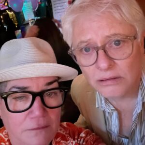 Lea DeLaria Instagram - Best birthday with the best people at my favorite watering hole @cubbyholebar 🎉