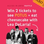 Lea DeLaria Instagram – RAFFLE FOR QUEER ART CHARITY!!!! Win 2 tickets to see the Broadway hit @potusbway and eat cheesecake after the show with @realleadelaria!!

🎟️ → alliesinarts.org/potusraffle

1 raffle ticket enters you to win:
2 tickets to POTUS on Fri, August 12, 2022 @ 8:00pm, PLUS an intimate cheesecake experience with @realleadelaria after the show!
House seats courtesy of Lea DeLaria (so you know they’re gonna be good)

1 raffle ticket = $75
Only 25 raffle tickets are offered so get yours now — and buy as many as you like to increase your odds!

🎟️ → alliesinarts.org/potusraffle

Raffle tickets are on sale now through Saturday, July 30th at 12pm.
Raffle winner will be announced Sat, July 30th!

“If ‘The West Wing’ snorted a line of coke, it might look something like ‘POTUS'” — New York Post
“A gleefully filthy comedy!” — The New York Times
“You will laugh until your face hurts!” — Entertainment Weekly
Winner, Best Play — Audience Choice Awards