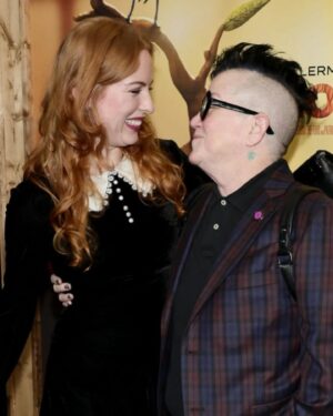 Lea DeLaria Instagram - Ok truth be told our anniversary was yesterday, however being in the middle of shooting not 1 but 2 movies… well… er…I forgot to post. Sorry baby, I’m certain I know a way to make it up to you. 😈🍆