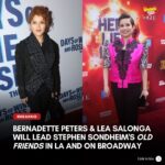 Lea Salonga Instagram – @ctgla (CTG) announced today the North American premiere of Stephen Sondheim’s Old Friends, starring @officialbernadettepeters & @msleasalonga, playing at the Ahmanson Theatre from February 8—March 9, 2025. Find out all we know so far at the link in our bio.