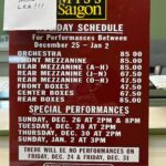 Lea Salonga Instagram – Day 1 of tech. I returned to my Broadway home. This, a price list from the original 1991 production of Miss Saigon, was waiting for me in my dressing room, care of the head props person, Rick Dalcortivo! Only 13 days before Here Lies Love’s first preview! See you on the dance floor starting July 11!

@herelieslovebway