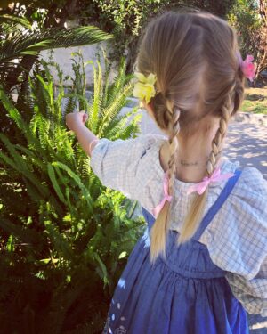 Leah Jenner Instagram - Saturday in the garden 🐛 🐞 🌱