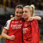 Leah Williamson Instagram – A performance to match the support!❤️🤍 
Conti Cup🏆