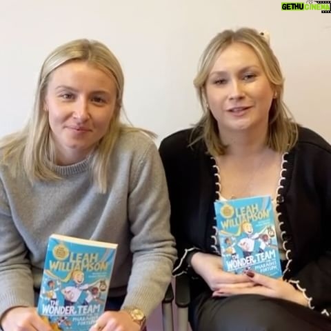 Leah Williamson Instagram - The Wonder Team is BACK!!🤩 Their new adventure is available to pre order now, with signed copies available at Waterstones!! The Link is in my bio. We can’t wait for you to share another adventure with us🫶🏼