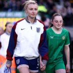 Leah Williamson Instagram – 364 days since her last appearance for England, @leahwilliamsonn leads out the #Lionesses once again. 💖