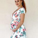 Leanna Decker Instagram - I’ve got the whole world in my hands ✨ #pregnancy #bumpdate #24weekspregnant #pregnancyjourney #maternityfashion #boymom