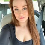 Leanna Decker Instagram - Oh look, another picture of me in the car #buckleupbuttercup #beepbeep