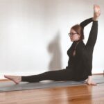 Leanna Decker Instagram - How are you? ❤️ #compassposevariation #asana #yogapractice