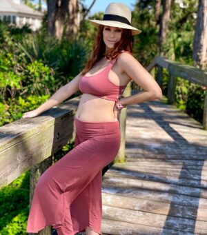 Leanna Decker Instagram - I call this series. Happy Lil Mama goes for a walk✨🤗