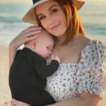 Leanna Decker Instagram – Sunsets are extra special with you in my arms ❤️