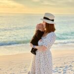 Leanna Decker Instagram - Sunsets are extra special with you in my arms ❤️