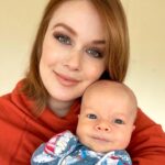 Leanna Decker Instagram - Just over here trying to grasp the fact that my baby boy is one month old 🥺💙 #timeisathief #boymom