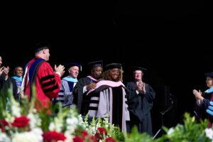 Ledisi Instagram - Wow… Mama! Dr. Ledisi Young 
Thank You @berkleecollege @jazzandgenderjustice @terrilynecarrington @ajatheethnomusicologist @emmett.g.price.iii @berklee_africana @berklee.voice and all my colleagues!! Husband @rontyoung 😘❤️ !!! Thank You GOD! 🙏🏾✨ @rexkrideout !!!! I didn’t quit! What a year so far! #goodlife #ledisi 

Congrats to the Class of 2024 and my fellow honorees @qtiptheabstract @santarosalive 
📷 @rontyoung #honorarydoctorate 

Thank You Queen Anita Baker, @johnlegend @terrilynecarrington and @mclyte for your beautiful words today. 🥲😊❤️