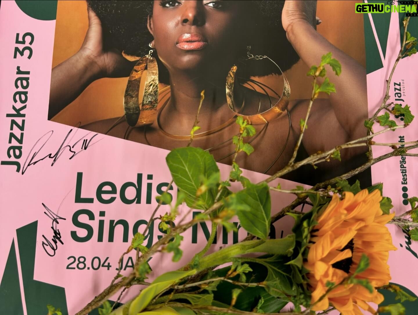Ledisi Instagram - I want to thank @jazzkaar for having us tonight. My first time in Estonia and we headlined the festival!Tonight was magical! I still can’t believe it! @chrmcbride almost!!!😂@rontyoung your work was everywhere! Thank you to my band and crew for a wonderful first week! Whew! We did it! @bchristiankeyz thank you for a stellar run! We’re gonna miss you! I love you little brother! ✨And now we move into the final week of my European Tour with #Goodlife #ledisi Oslo we begin with you! 4/30 Cosmopolite Scene Oslo Norway 5/1 LantarenVenster Rotterdam Netherlands SOLD OUT! 5/2 Paris France New Morning 5/3Birmingham United Kingdom O2 Institute3 5/4 Manchester United Kingdom Manchester Academy 2 5/5 London United Kingdom Electric Brixton