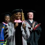 Ledisi Instagram – Wow… Mama! Dr. Ledisi Young
Thank You @berkleecollege @jazzandgenderjustice @terrilynecarrington @ajatheethnomusicologist @emmett.g.price.iii @berklee_africana @berklee.voice and all my colleagues!! Husband @rontyoung 😘❤️ !!! Thank You GOD! 🙏🏾✨ @rexkrideout !!!! I didn’t quit! What a year so far! #goodlife #ledisi
Congrats to the Class of 2024 and my fellow honorees @qtiptheabstract @santarosalive
📷 @rontyoung #honorarydoctorate
Thank You Queen Anita Baker, @johnlegend @terrilynecarrington and @mclyte for your beautiful words today. 🥲😊❤️