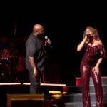 Ledisi Instagram - Whew! LA was a vibe! SOLD OUT @youtubetheater ✨❤️ #ledisi #goodlife My Soror @im.angelabassett and BFF @dandremichael always showing up for me! I love y’all! Styling @mickeyboooom Jumpsuit by @rotatebirgerchristensen Ring by @alexisbittar Hair @therealsirtony 📷 @rontyoungvizuals