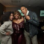 Ledisi Instagram - Whew! LA was a vibe! SOLD OUT @youtubetheater ✨❤️ #ledisi #goodlife My Soror @im.angelabassett and BFF @dandremichael always showing up for me! I love y’all! Styling @mickeyboooom Jumpsuit by @rotatebirgerchristensen Ring by @alexisbittar Hair @therealsirtony 📷 @rontyoungvizuals