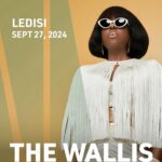 Ledisi Instagram – Nice & Light LEDISI Summer and Fall Dates (so far 😂) For tickets LEDISI.com

– 6/14 Chicago IL 
Black Pearl @_blackpearlarts w/ @terrilynecarrington @keyonharrold @lizzwrightmusic (fundraiser)

– 6/15 Orlando FL 
Funk Festival w/ @imcharliewilson 

– 6/19 Los Angeles, CA 
Juneteenth Celebration w/ @tpain Hollywood Bowl @hollywoodbowl 

–  6/22 Cleveland, OH 
Tri-C Jazzfest Connor Palace Playhouse Square 

– 6/28 Hampton VA 
Hampton Jazz & Music Festival 

– 8/30 Napa, Ca 
Blue Note Jazz Festival Napa @robertglasper  @bluenotenapa 

– 9/21 Mableton, GA 
Mableton House Barnes Amphitheater special guest @kevinrossmusic 

– 9/27 Beverly Hills, Ca 
The Wallis @thewallisbh