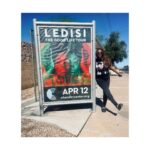 Ledisi Instagram - Fort Collins Co you were beautiful and my 🔺❤️🔺 Sorors showed up! Love trying new markets! Can’t wait to return! Chandler AZ see ya tonight! Had to take this photo at the bus stop! Come on advertising team! ❤️ Los Angeles see ya Saturday night! Oakland on Sunday Night the final show of the Good Life Tour! What a ride!
