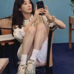 Lee Chung-ah Instagram - 🖖🏼🩵🫰🏼