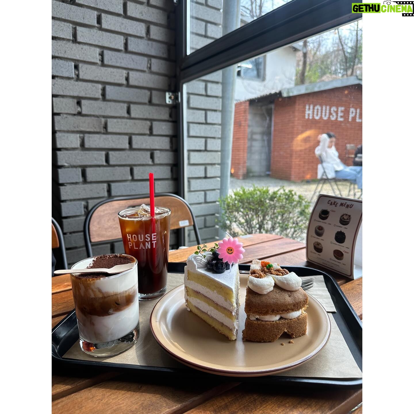 Lee Gook-ju Instagram - #달달구리 날씨가 좋아서 여기까지 왔네..🌸 칭구야 이제 한식도 좀 먹을까? @sweeteunji0817