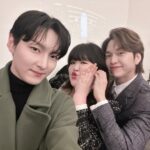 Lee Gook-ju Instagram - 바쁜주말🖐🏻 @_hyejidaejiiiii @hochul87 결혼축하해👰🏻‍♀️🤵🏻 @mkseol @da_w0214 생일축하해 👦🏻👩🏻 . 오랜만에 만난 코빅 식구들과 회사 사람들 모두 반가웠어요🤍