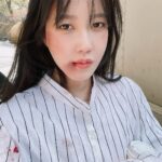 Lee Ji-ah Instagram - 수련이 떠나보내며..