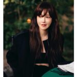 Lee Ji-ah Instagram - #MaxMaraResort23 #MaxMara 🐻 @maxmara
