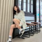 Lee Ji-ah Instagram - @goldengoose #GoldenGoose #RunAfterYourDeams #골든구스 #골든구스마라톤