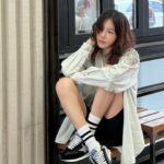 Lee Ji-ah Instagram - @goldengoose #GoldenGoose #RunAfterYourDeams #골든구스 #골든구스마라톤