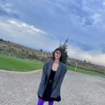 Lee Ju-bin Instagram - 첫✈️📸 신난다아🖤💜