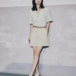 Lee Ju-bin Instagram - MINE X marieclaire 봄의 설레임과 함께한 행복한 촬영이었습니다💚💜 #마인 #마리끌레르코리아