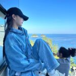 Lee Mi-joo Instagram - 💙🩵 #여수 #또 #여행