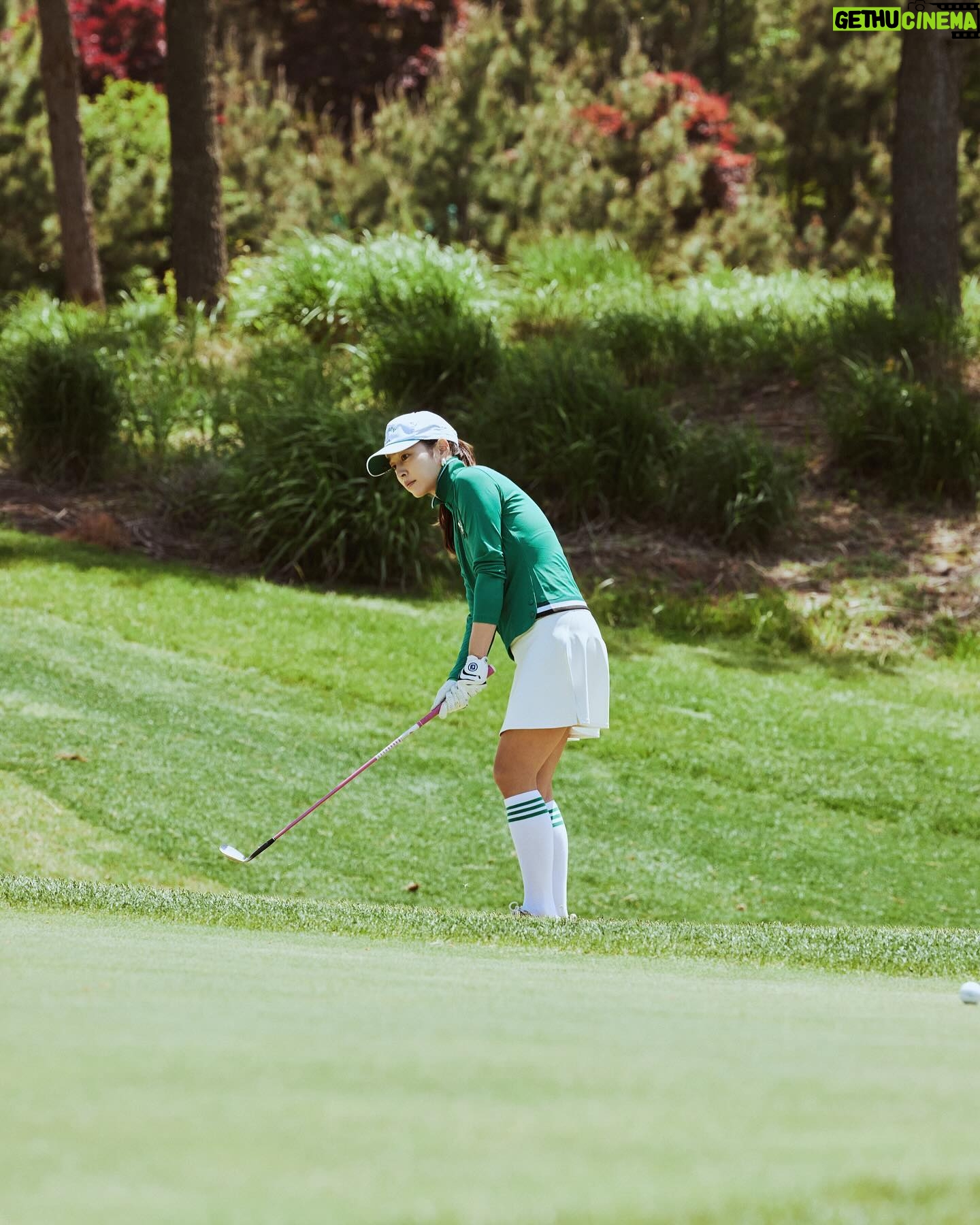 Lee Min-jung Instagram - #thegreencup #thegreencupday #까스텔바작@thegreencup.official @castelbajac.golf.kr #golf