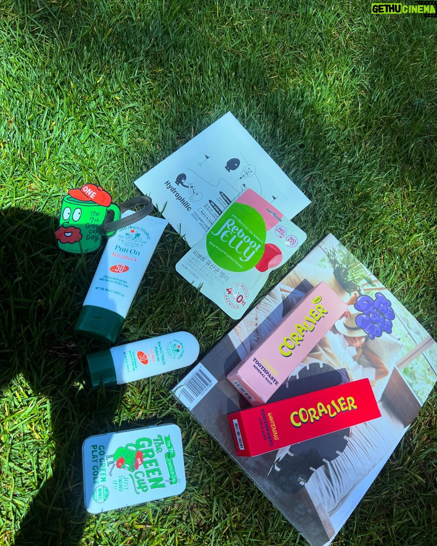 Lee Min-jung Instagram - #thegreencup #thegreencupday #까스텔바작@thegreencup.official @castelbajac.golf.kr #golf