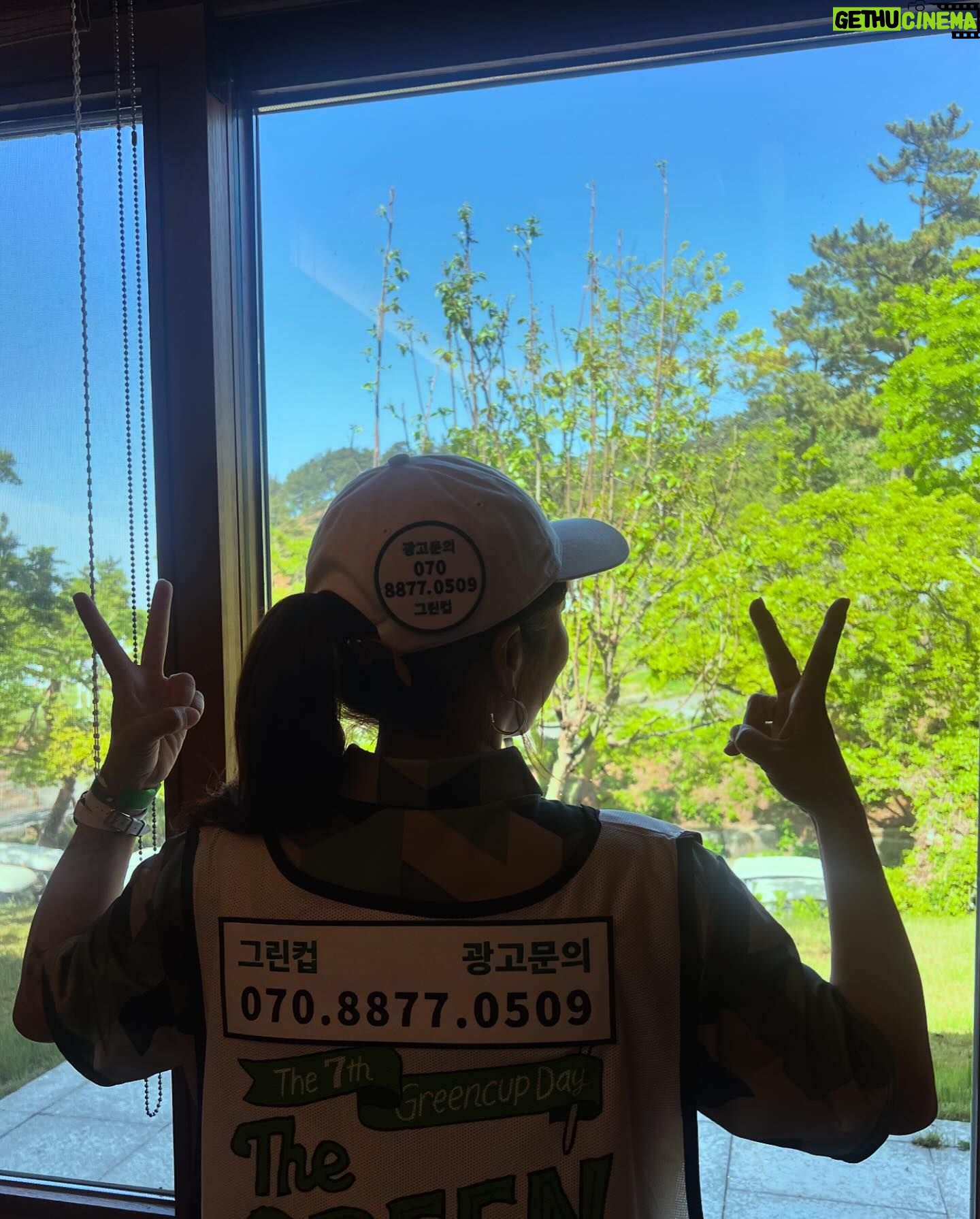 Lee Min-jung Instagram - #thegreencup #thegreencupday #까스텔바작@thegreencup.official @castelbajac.golf.kr #golf