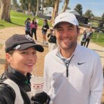 Lee Min-jung Instagram – @thegenesisinv @collin_morikawa  @scottie.scheffler @castelbajac.golf.kr @yamahagolf_official 저에게 생일 선물이였던건 바로 genesis invitational 프로암… 출산후에 좋은 실력일수는 없었지만 좋은 기억 경험으로…
