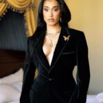 Lee Rodriguez Instagram - Ms. Rodriguez 🦋 Team- Photographer: @cindygromero Wardrobe: @marisaledford Makeup: @arrmandogarcia Hair: @brianchrist0pher Fit: Archived @gucci by @tomford Jewelry: @astridandmiyu @twentycompass @gabrielandco @ivy.jewelry.ca @zynniacollective @arieltaub_accessories PR: @cldstyle @michelemariepr @nerecinacouture