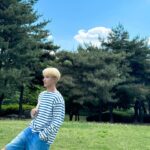 Lee Seok-min Instagram - 나는 푸른색들이 너무 좋다¨̮