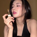 Lee Sun-bin Instagram - ♡︎♥︎♥︎♡︎♥︎♡︎ @tomfordbeauty 💄 #광고 #톰포드뷰티 #톰포드립밤