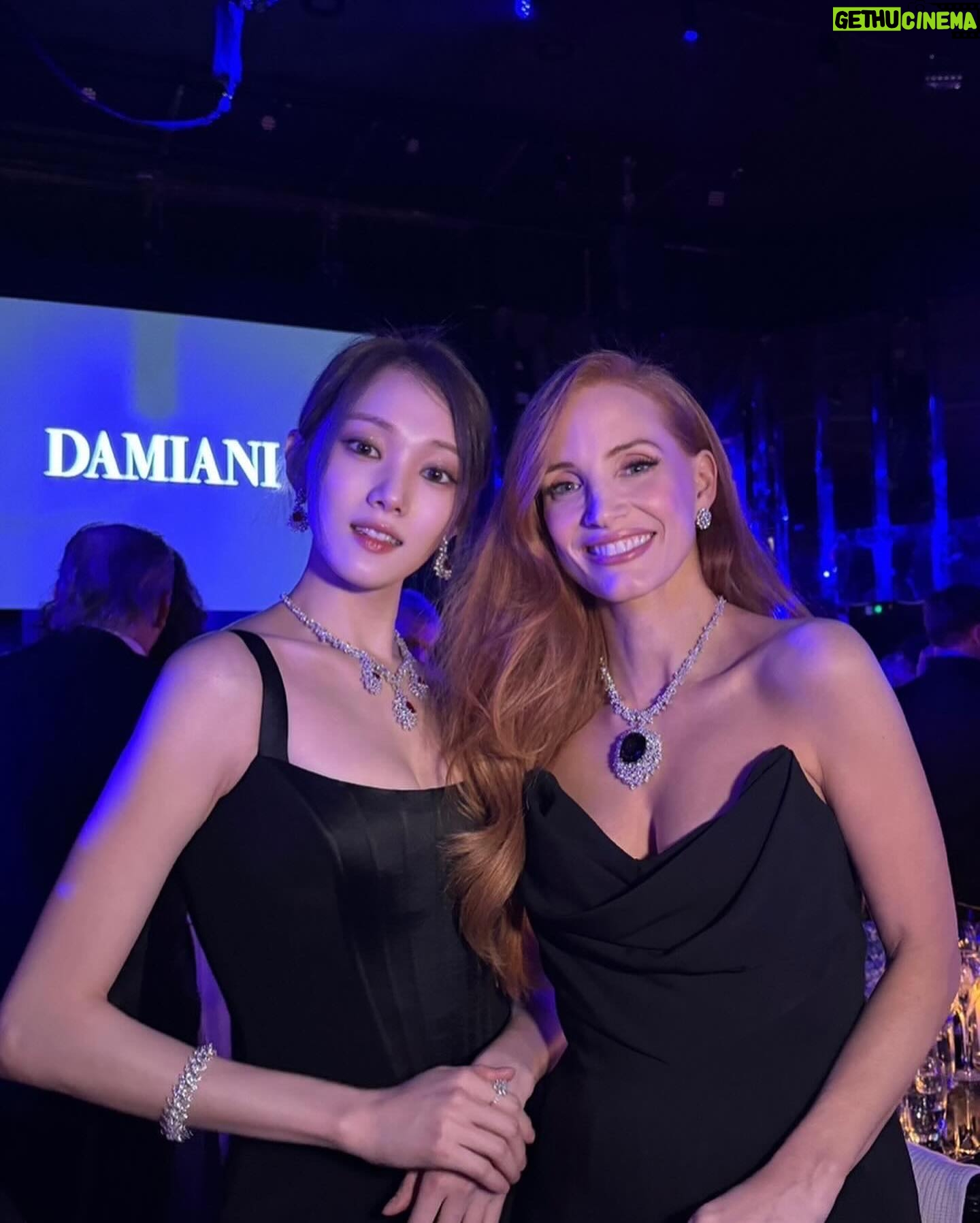 Lee Sung-kyoung Instagram - I had the honor to be part of this illustrious celebration of the 100th anniversary of @damianiofficial In addition to experiencing the legendary jewels of the house, I encountered the wonderful Damiani family, who has been nothing but welcoming. Thank you the legacy you are preserving, and for the many generations to come!