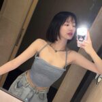 Lee Yu-bi Instagram - 쿠로미 너므귀여워서 거울샷🥺